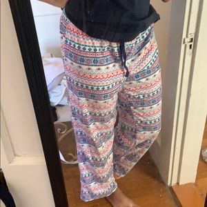 Colorful winter Pajama pants